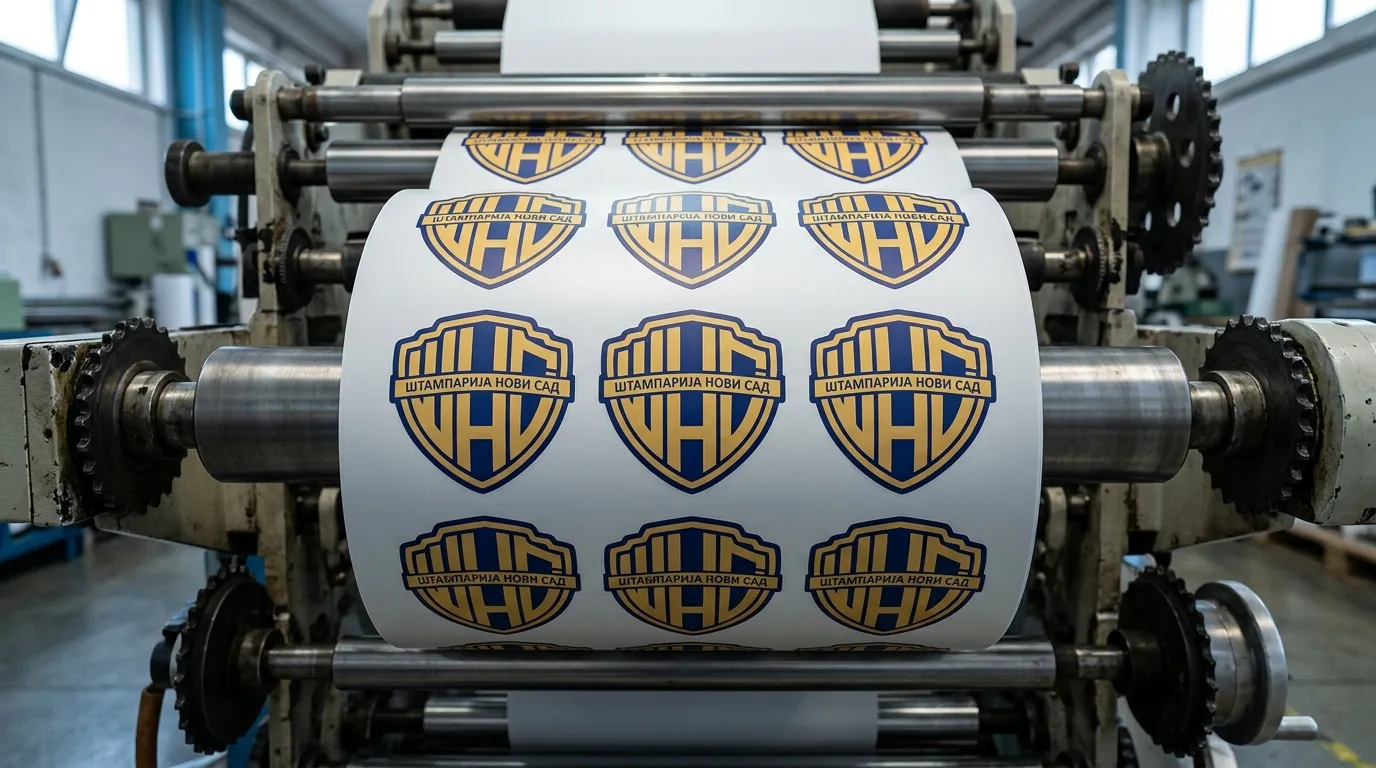 Dekorativne i reklamne nalepnice Offset štampa nalepnica. Jednostavna aplikacija i vrhunski vizuelni identitet.