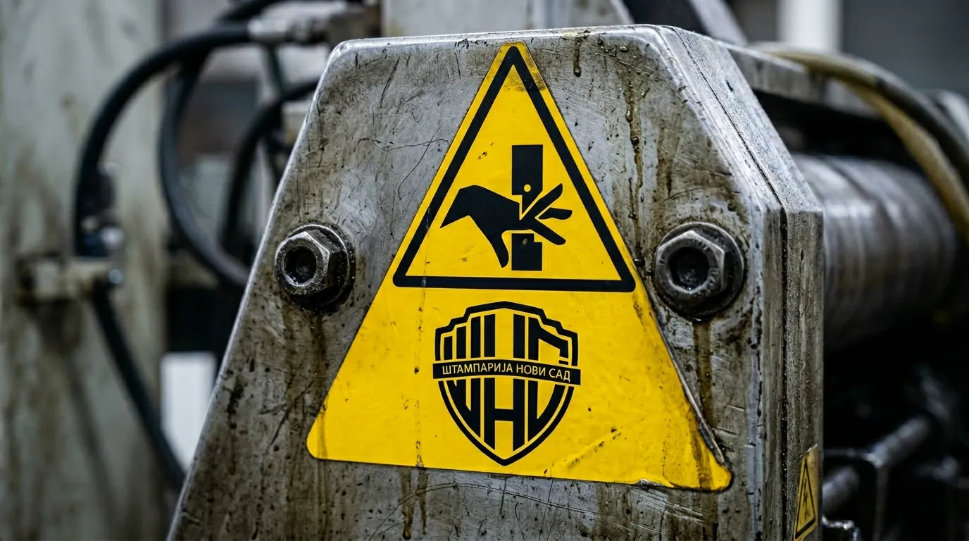 Nalepnice za izloge i vozila - Štampanje nalepnica za firme. Dugotrajna folija visokog sjaja ili mat završnice.