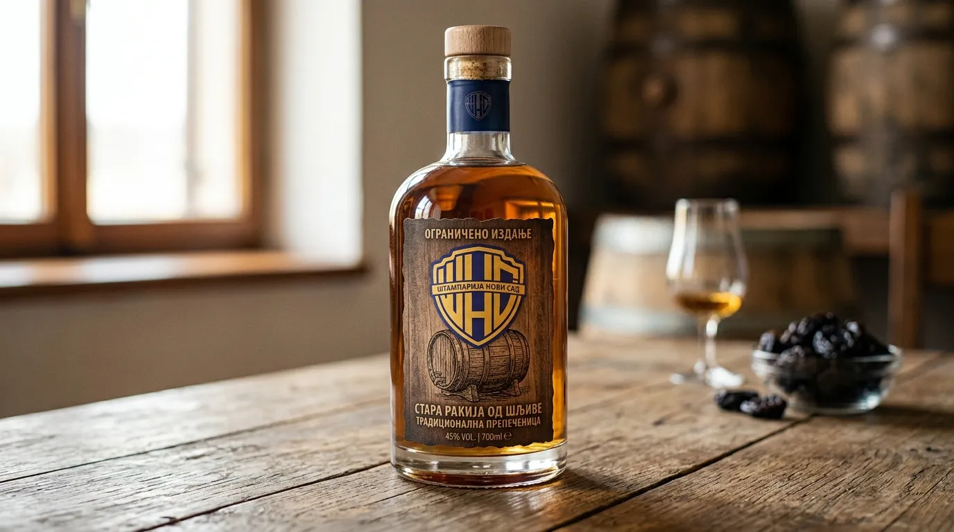 Sve vrste stikera, uključujući i Štampanje nalepnica za rakiju. Digitalna štampa i precizno opsecanje na najsavremenijim mašinama.